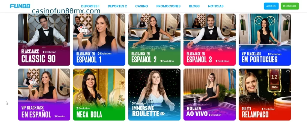 Fun88 - Tu Casino en Línea Confiable en México 2025 5 casino-en-vivo-ruleta