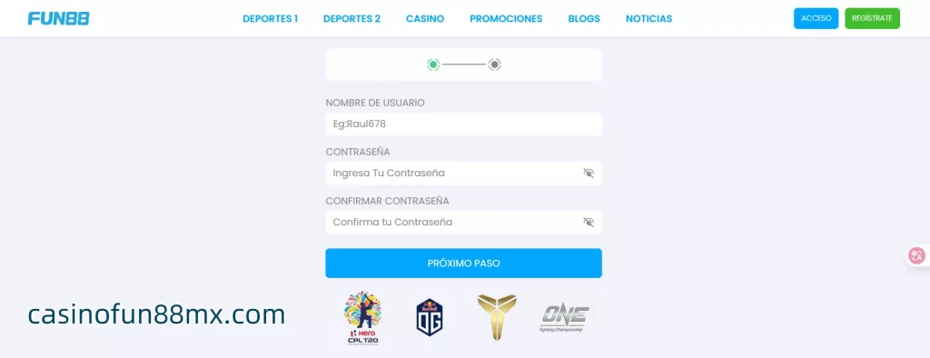 Fun88 Casino Registro: ¿cómo Crear Tu Cuenta en Mexico? 1 login-register-to-fun88