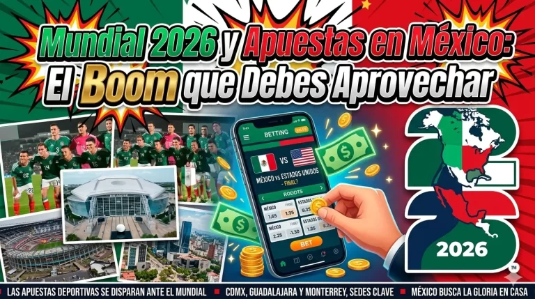 Mundial 2026 y Apuestas en México: El Boom que Debes Aprovechar